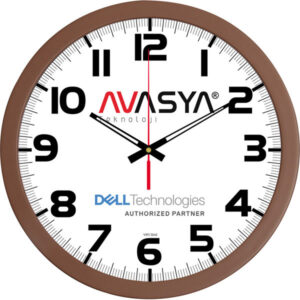 MRM - 333-KH PLASTİK DUVAR SAATİ